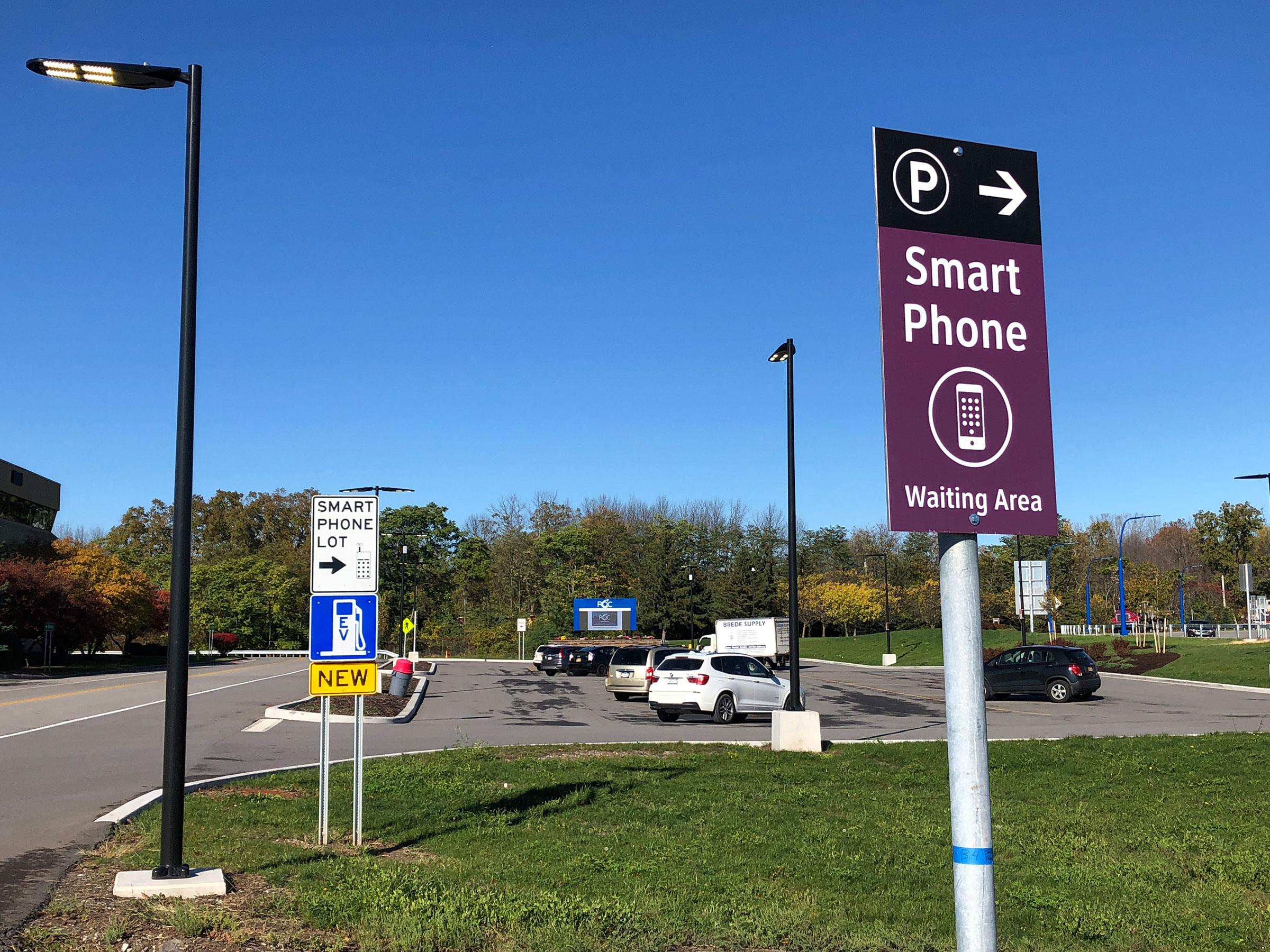 Cell Phone Lot Mapco Parking