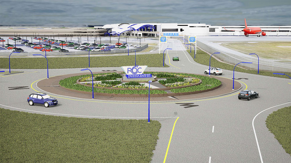 ROC Airport Roundabout